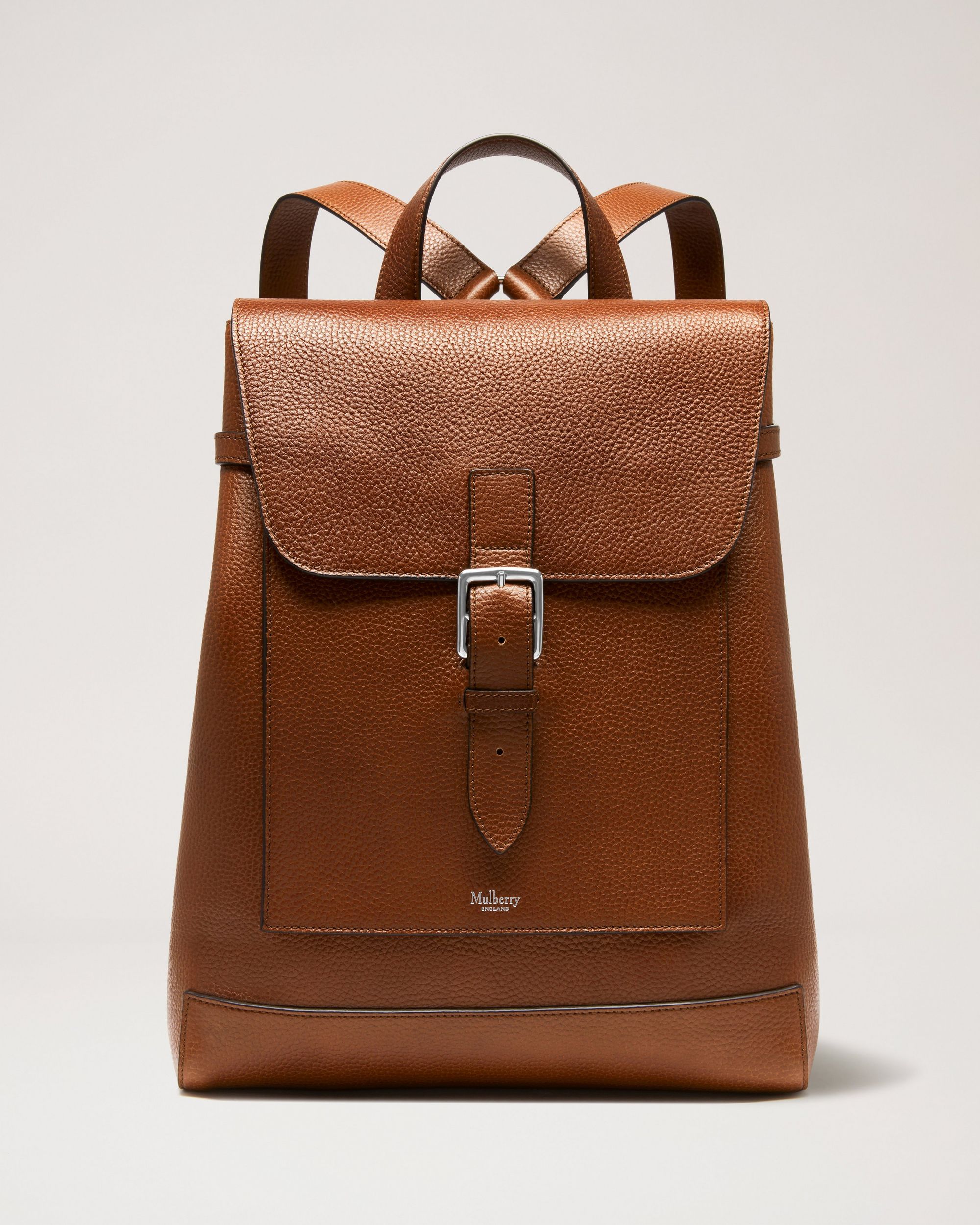 Brown Mulberry briefcase backpack