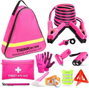 Pink emergency kit for women
