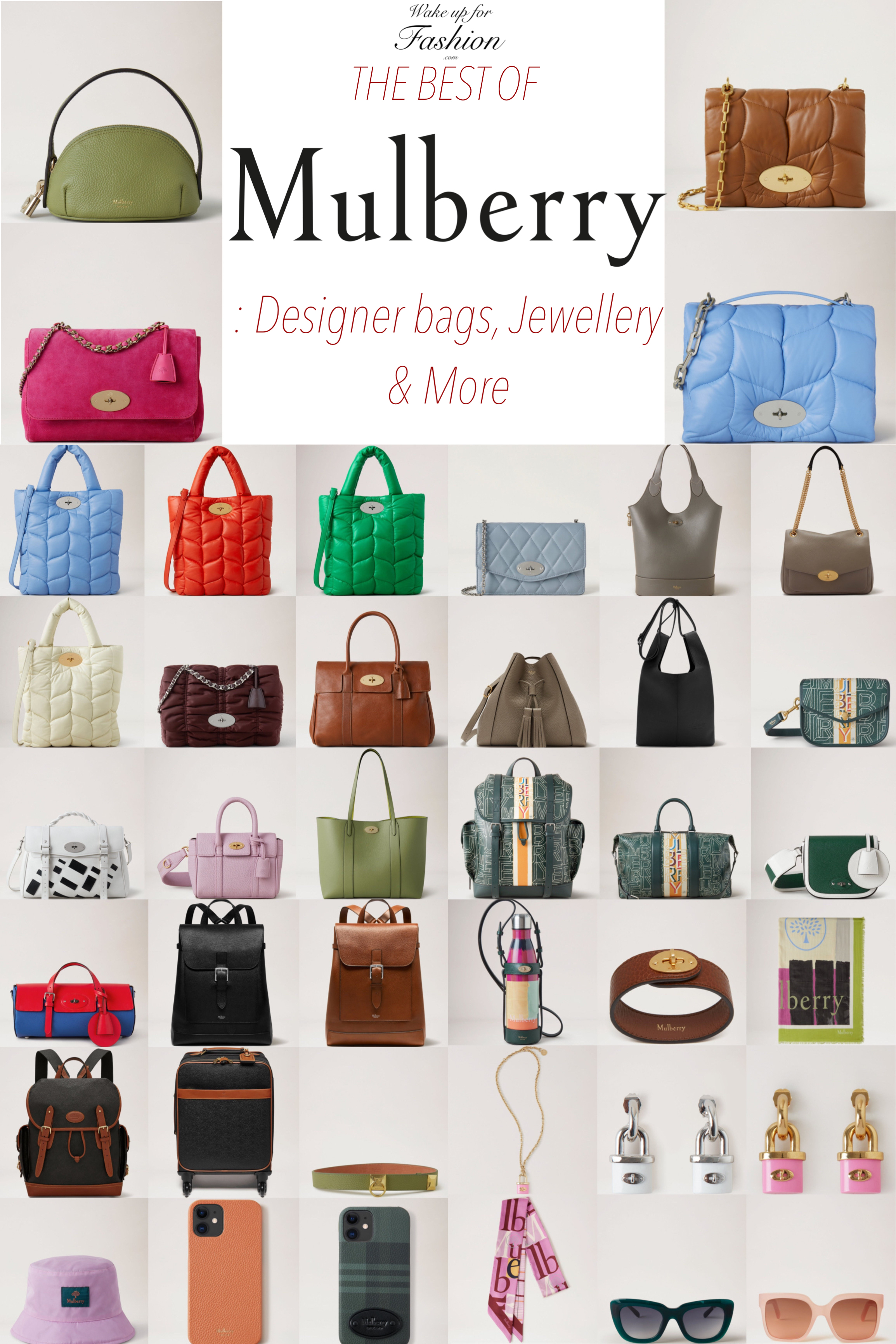 The Best of Mulberry : Designer bags, Jewellery & More