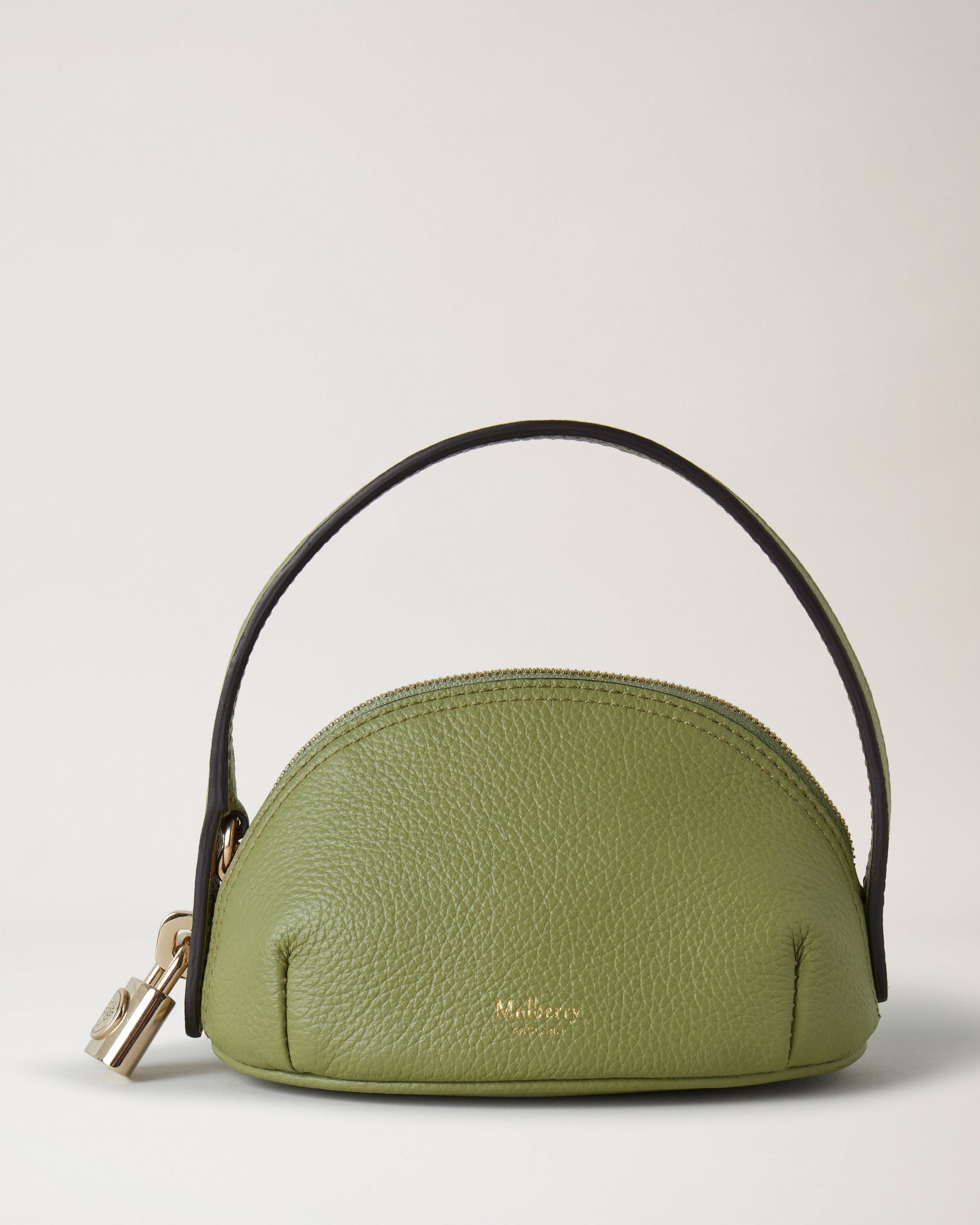 Green mini designer pouch