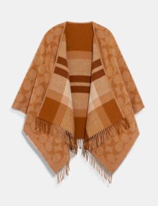 Stylish brown scarf