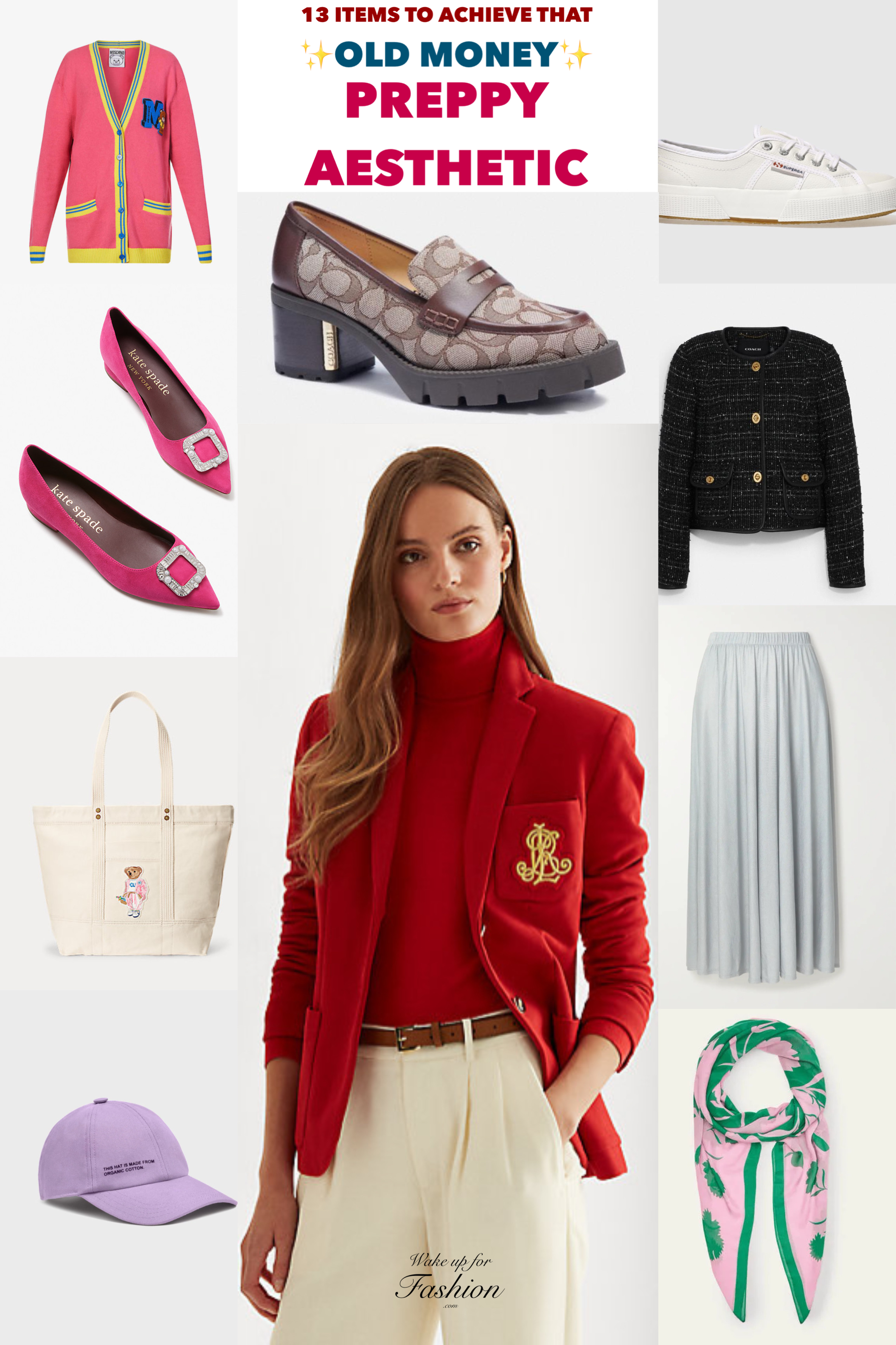13 Items To Achieve That *Old Money* Preppy Aesthetic