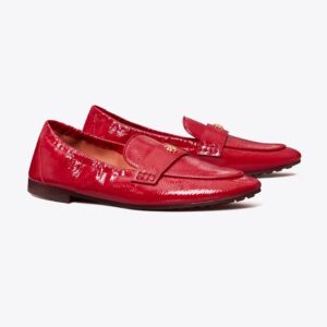 Smart red loafers