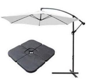 Large luxury garden parasol