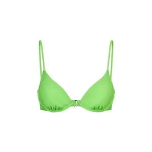 Neon kiwi green bra 