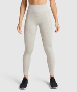 Light grey leggings for the gym