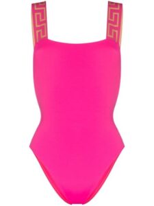 Hot pink swimsuit