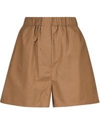Women’s cotton brunette brown shorts