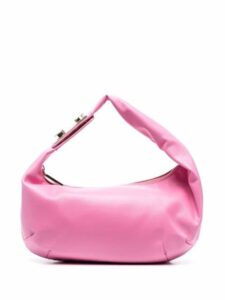 Blush pink shoulder bag