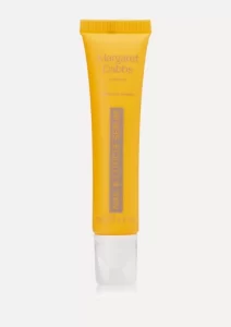Nail and cuticle serum in a deep yellow plastic tube