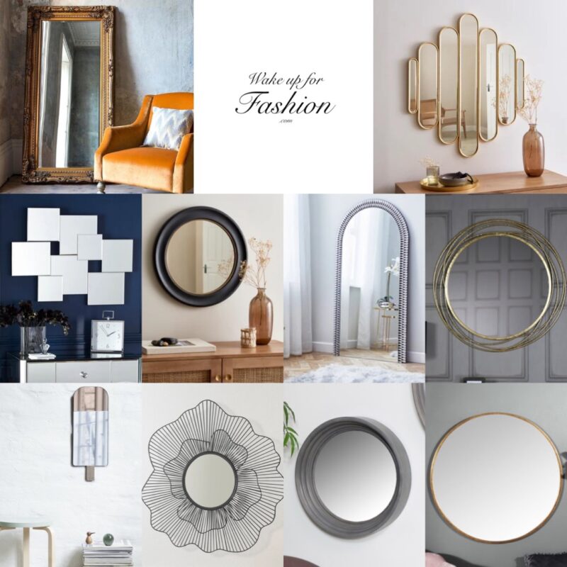 Fancy unique mirrors