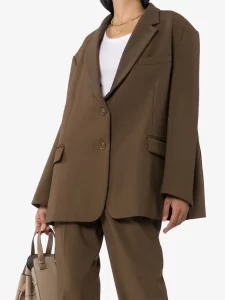 Women’s mocha brown blazer