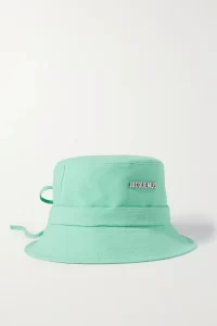 Mint green bucket hat