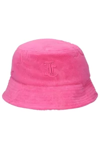 Hot pink soft texture bucket hat