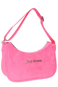 Dark pink shoulder bag for women