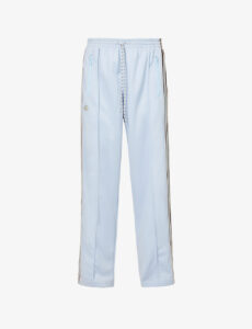 Light blue Y2K aesthetic joggers for women