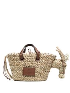 Donkey shaped basket bag