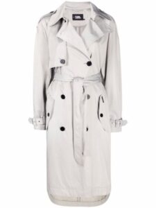 Designer soft trench coat for women.