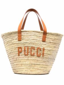 Designer french chic basket bag