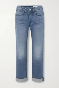 Dark navy jeans for women