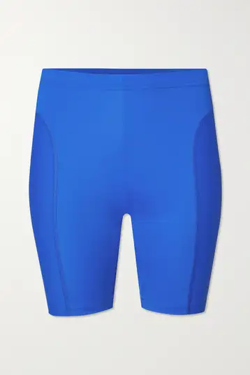 Dark blue stretch shorts