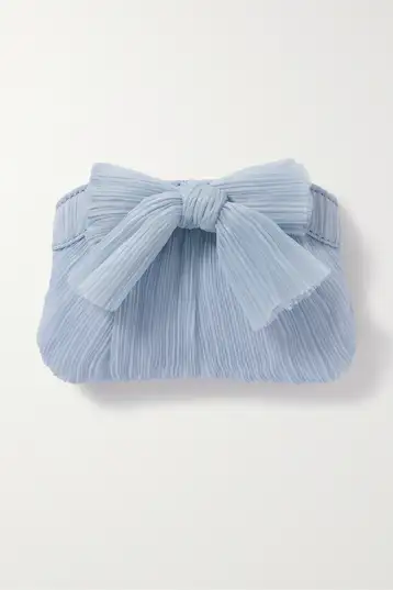 Cobalt blue clutch purse