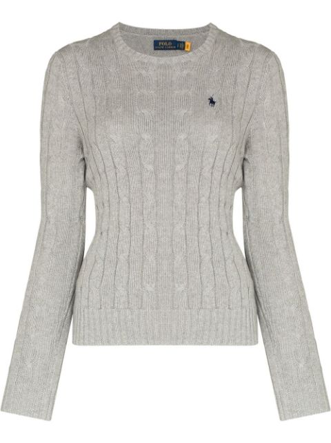 Ralph Lauren grey sweater for women.