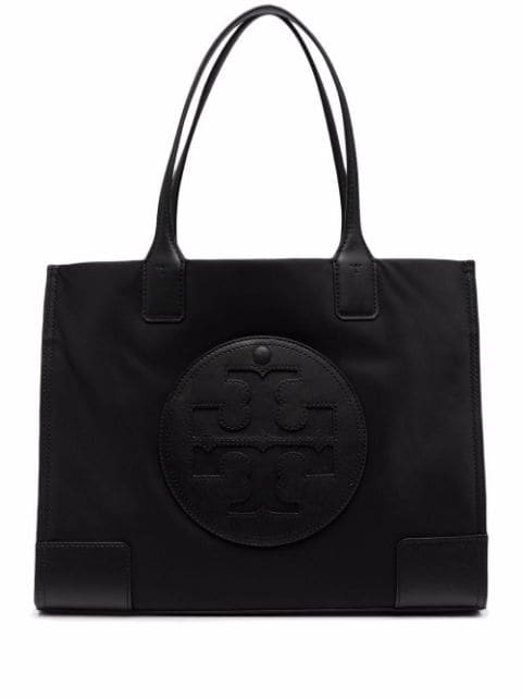 Black tote bag for business casual outfits