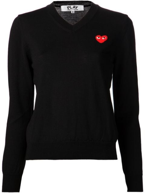 Women’s black pullover sweater