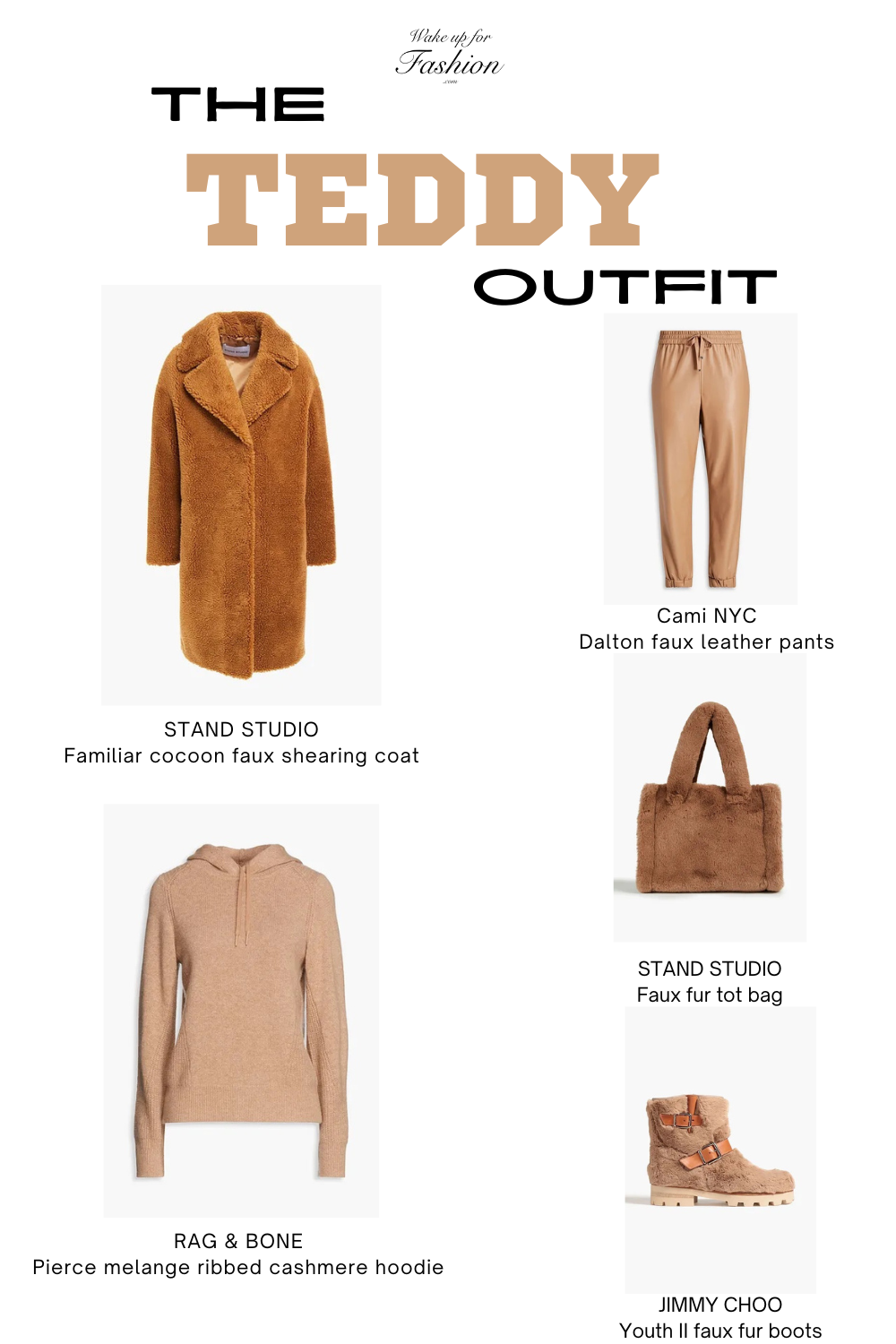 Women’s brown winter outfit