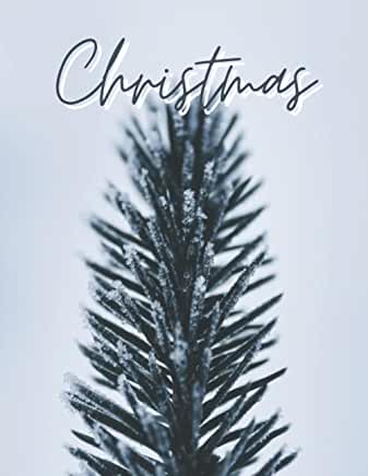 Christmas coffee table book with tree on cover