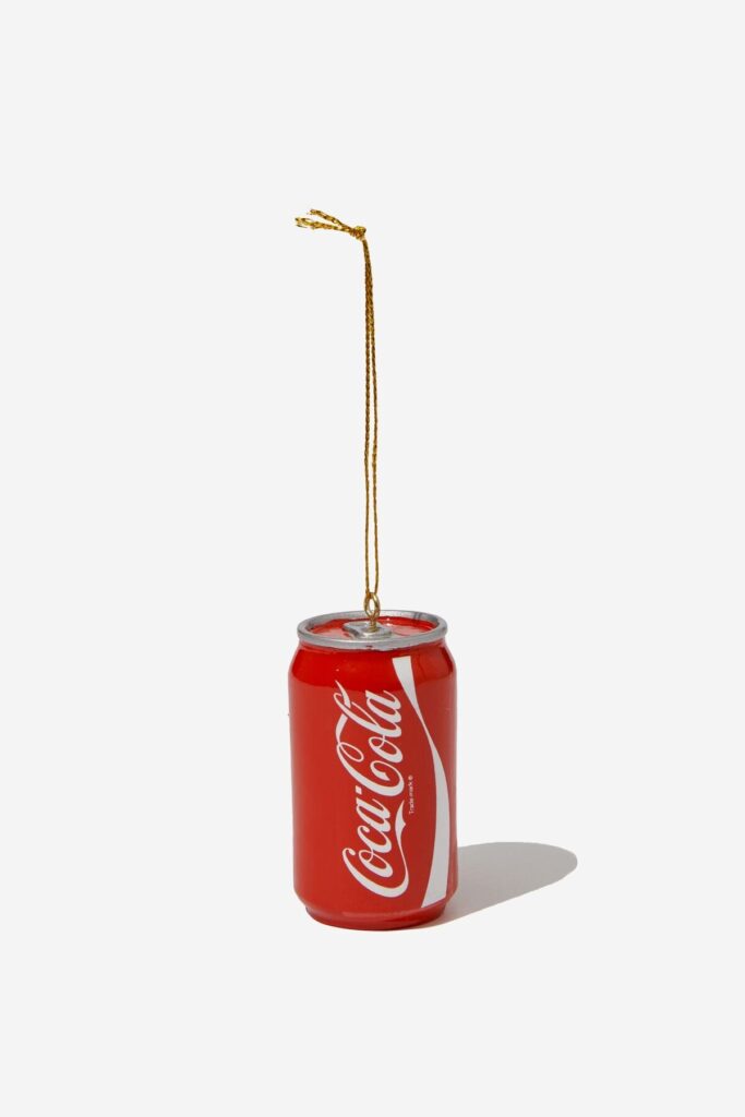 Coca Cola Resin Christmas Ornament