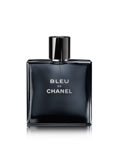 Chanel spray for men in blue bottle