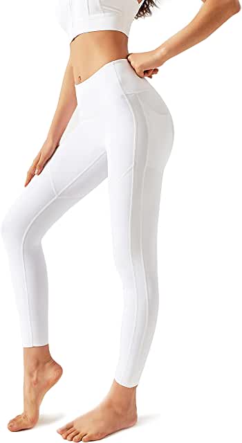 Women’s white workout leggings