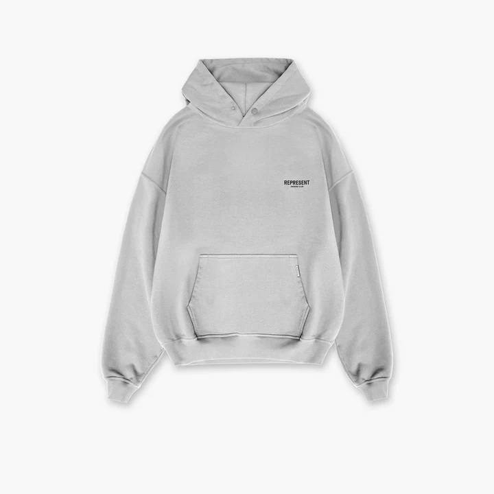 Men’s grey hoodie from Represent.