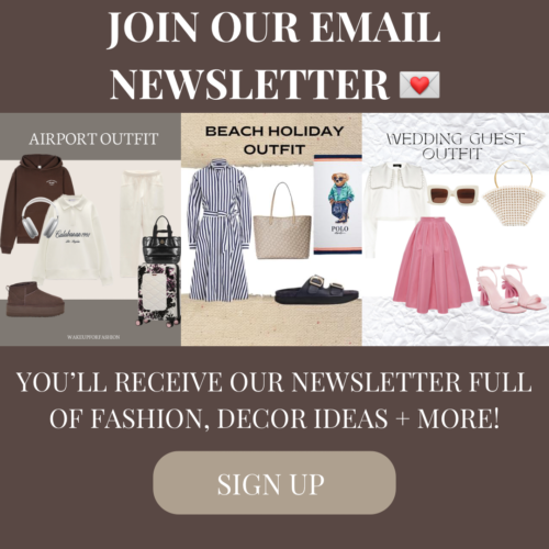 Fashion email newsletter