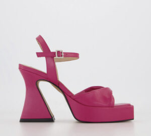 Dark pink heels from OFFICE