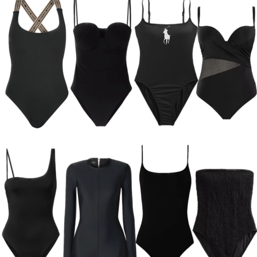 Collection of all the best women’s black swimsuits in 2023.