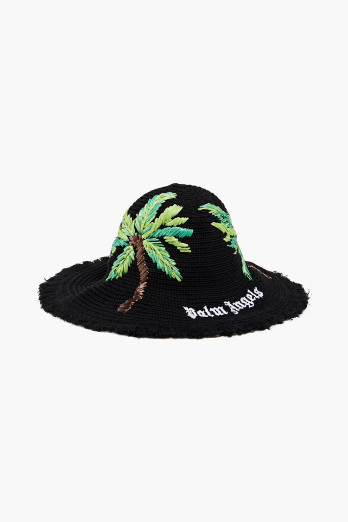 Black sun hat from Palm Angles.