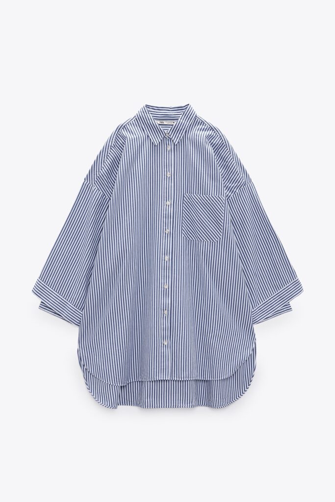 Loose fitting summer shirt from Zara.