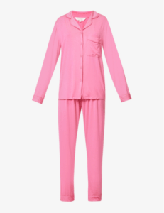 Hot pink pyjama set for women from Selfridges.