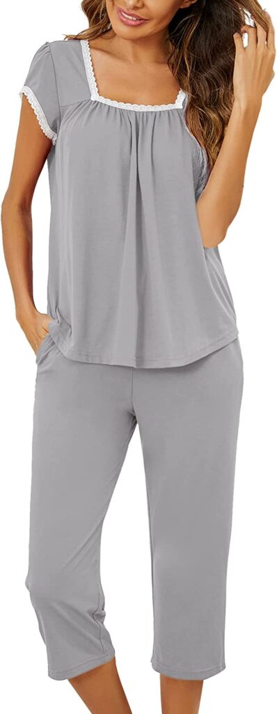 Cute grey pyjama set from Amazon.