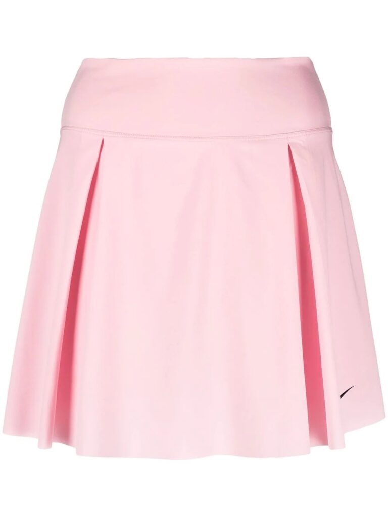 Pink sport mini skirt by Nike.