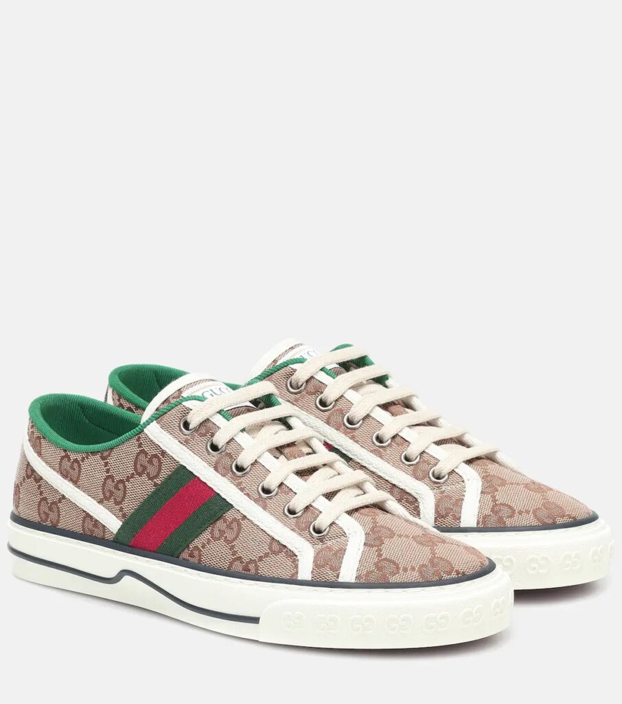 Gucci tennis shoes for women.