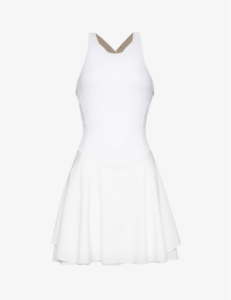 Slip on tennis dress with stretchy fabric from LULULEMON.