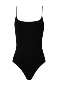 Black swimsuit from Bondi Born.