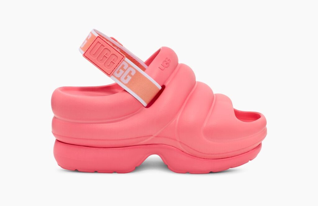UGG’s “Aww Yeah Slides” in pink.