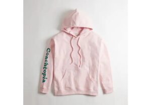 Light pink hoodie from Coachtopia.