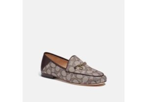 Brown loafers from Coach