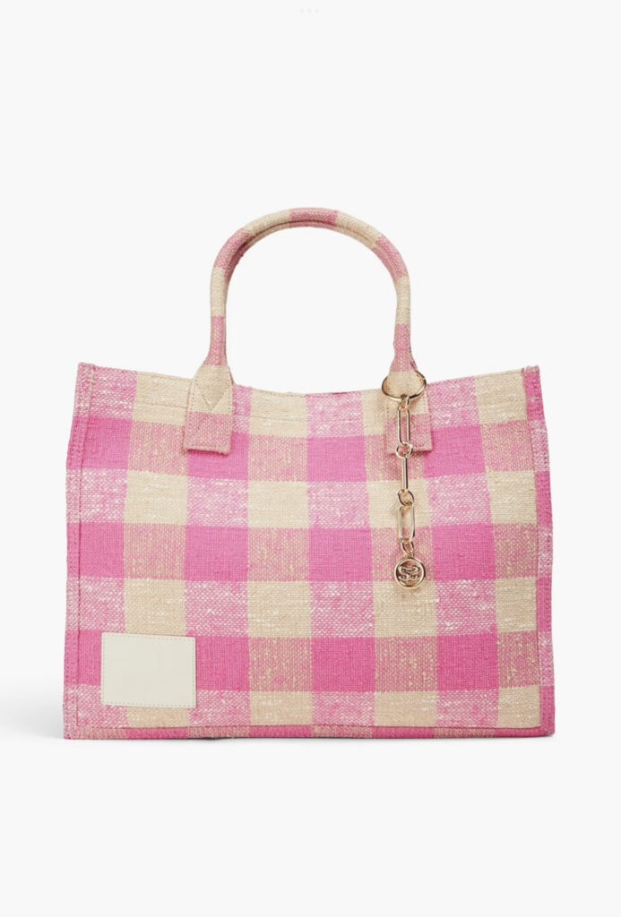 Pink SANDRO tote bag